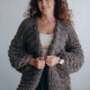 Alpaca Cardigan Tryffel