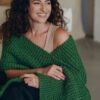 Hand-Knitted Long Scarf
