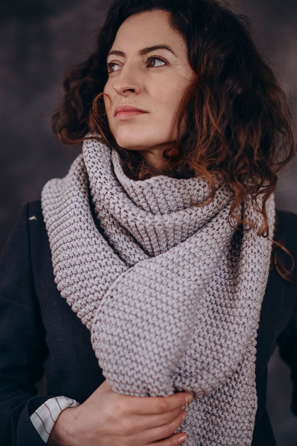 Classic Grey Scarf