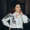 Black Rose Blouse