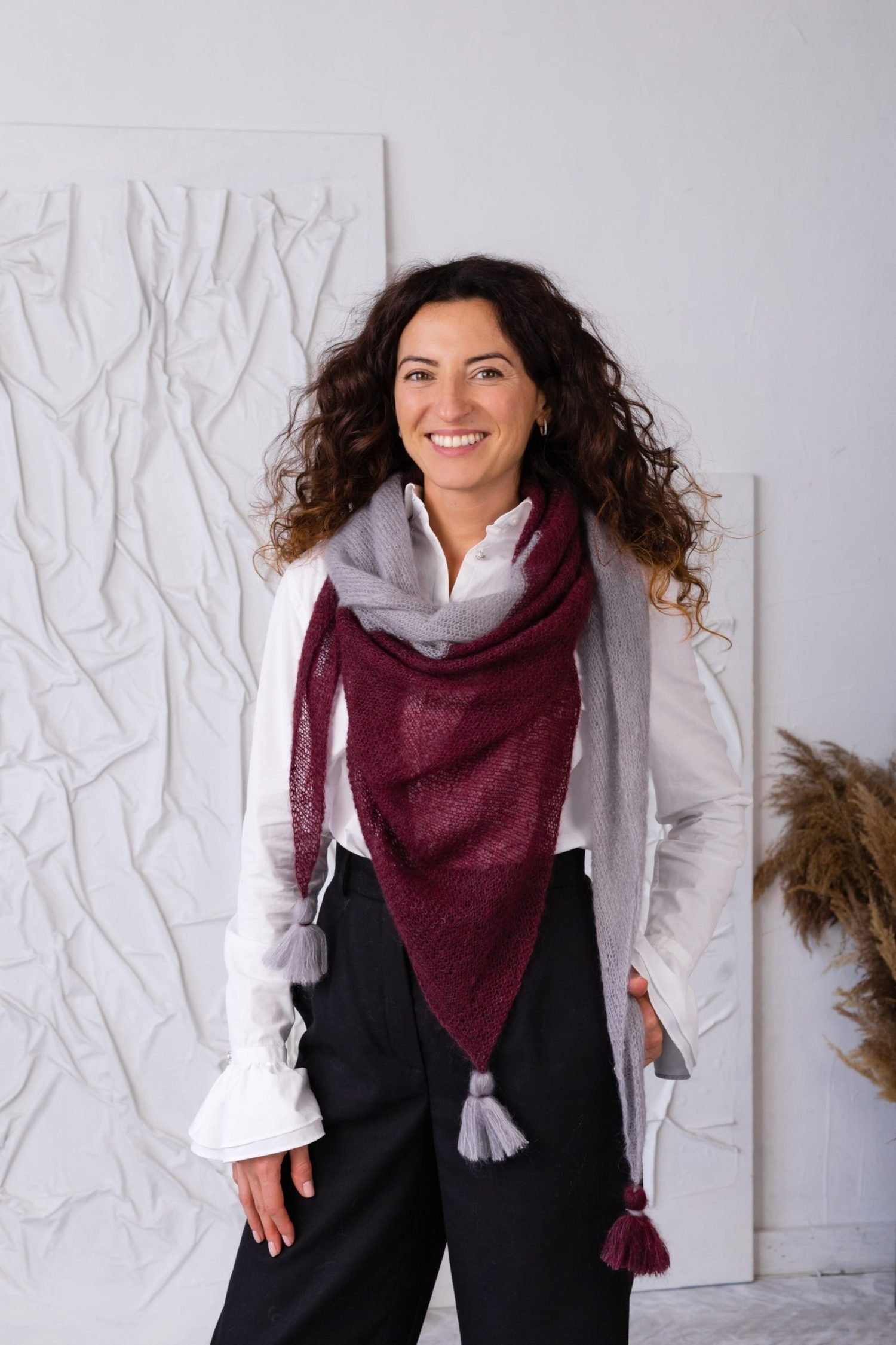 Bordo Baktus Scarf