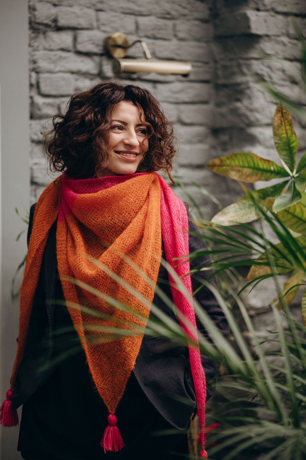 Tassel Baktus Scarf