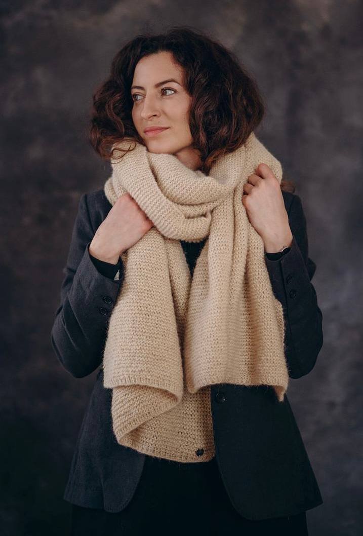Royal Natural Scarf