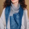 Blue Baktus Scarf